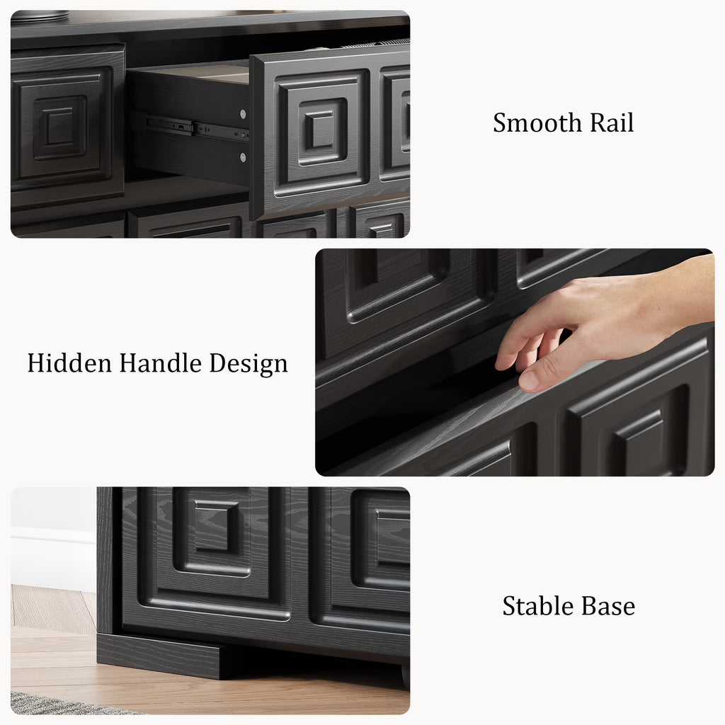 Aufeile Farmhouse Dresser for Bedroom
