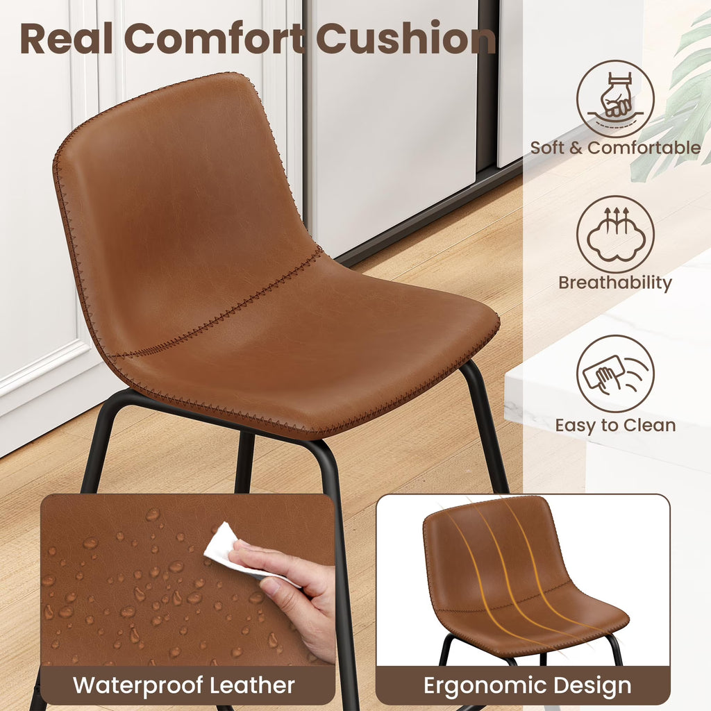 Aufeile 26" Counter Height Bar Stools Set of 3