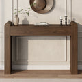 Aufeile Console Table for Entryway, Farmhouse Sofa Table Behind the Couch, Wooden Narrow Entry Table for Living Room, Entrance, Hallway, Natural Oak